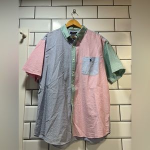Men’s Polo Ralph Lauren Colorblock Short Sleeve Button Down